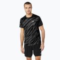 Pánské běžecké tričko ASICS All Over Print Top graphite grey/performance black