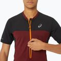 Pánské běžecké tričko  ASICS Fujitrail antique red/performance black 6