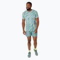Pánské běžecké tričko ASICS All Over Print Top light celadon/celadon 2