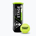 Tenisové míče Dunlop Stage 1 3 pack green