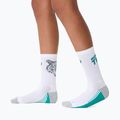 Ponožky ASICS Performance Run Crew brilliant white/wave teal 6