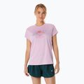 Dámské běžecké tričko ASICS Fujitrail Logo light ube