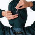 Dámská běžecká bunda ASICS Fujitrail Packable saxon green/light ube 6