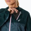 Dámská běžecká bunda ASICS Fujitrail Packable saxon green/light ube 8