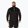 Pánské běžecké tričko Longsleeve ASICS Icon LS 1/2 Zip performance black