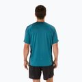 Pánské běžecké tričko ASICS Fujitrail Elite Top atlantis blue/saxon green 3