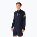 Pánské běžecké tričko Longsleeve ASICS Icon LS 1/2 Zip midnight  4