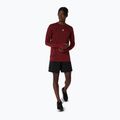 Pánské běžecké tričko Longsleeve ASICS Road Seamless LS dark red planet  2