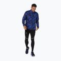 Pánská běžecká bunda ASICS Road Lite-Show Packable performance black/dark cobalt 2