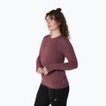 Dámské běžecké tričko Longsleeve ASICS Road Seamless LS dark currant/port royal  3