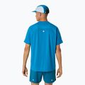 Pánské běžecké tričko ASICS Road Fade SS Aegean Blue/Yamabuki 3