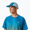 Pánské běžecké tričko ASICS Road Fade SS Aegean Blue/Yamabuki 5