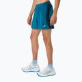 Pánské běžecké šortky ASICS Road 5IN tranquil teal/dark teal/yamabuki 4