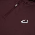 Pánská běžecká mikina ASICS Core Ls 1/2 Zip Winter Top dark currant 3