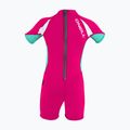 Dětský plavkový overal O'Neill Child Basic Skins UV Spring IT4 watermelon/light aqua/white 2