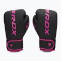 Boxerské rukavice RDX F6 černo-růžove BGR-F6MP 2