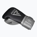Boxerské rukavice  RDX L2 Mark Pro Sparring Boxing Hook & Loop silver 9