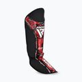 Chrániče holení a chodidel RDX Instep New Aura F17 Shin black/red 3