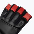 Trekingové rukavice RDX L4 Finger Weightlifting Leather red/black 4