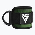 Popruhy s háky kotníkovéRDX A4 Ankle Straps For Gym Cable Machine army green 2