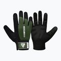 Tréninkové rukavice RDX W1F Full Finger army green 6
