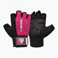 Trekingové rukavice RDX Gym Workout Gloves W1 pink 6