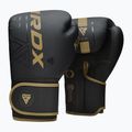 Boxovací pytel RDX F6 Junior + boxerské rukavice matte gold 4