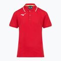 Dětské tričko Mizuno Polo red/white