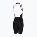 Dámský triatlonový dres ZONE3 Lava Long Distance Trisuit black/white/green 2