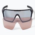Sluneční brýle Endura Singletrack Photochromic black/photochromic silver flash mirror/ambe 5