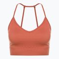 Gymshark Studio Sports earth oranžová fitness podprsenka 5