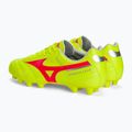 Pánské kopačky Mizuno Morelia II Club MD safety yellow/fiery coral 2/galaxy silver 5