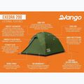 Trekový stan pro 2 osoby Vango Exedra 200 forest green 11