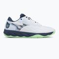 Pánské tenisové boty Mizuno Wave Enforce Court AC white/ vintage indigo/ neo mint 2