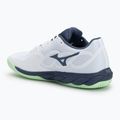 Pánské tenisové boty Mizuno Wave Enforce Court AC white/ vintage indigo/ neo mint 3