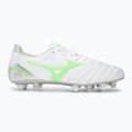 Pánské kopačky Mizuno Morelia Neo IV Pro Mix white/neon green/cool gray 3c 2