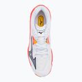 Volejbalové boty Mizuno Wave Lightning Z8 white/fiery coral 2/citrus 5