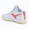 Dámské volejbalové boty Mizuno Wave Momentum Pro Mid white/calypso coral/pale banana 3