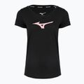 Dámské běžecké tričko Mizuno Core Runbird Tee black/mauve