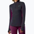 Dámská běžecká mikina Mizuno Active Warm Half Zip baritone blue