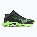 Volejbalové boty Mizuno Wave Lightning Elite Mid black/glowing apple/mandarin orange 2