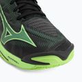 Volejbalové boty Mizuno Wave Lightning Elite Mid black/glowing apple/mandarin orange 7
