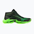 Volejbalové boty Mizuno Wave Lightning Elite Mid black/glowing apple/mandarin orange 8