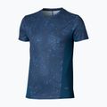 Pánské běžecké tričko  Mizuno Active DryAeroFlow Graphic estate blue 2