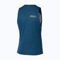 Pánské běžecké tílko Mizuno Active DryAeroFlow Graphic Tank Top estate blue 6