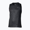 Pánské běžecké tílko Mizuno Active DryAeroFlow Graphic Tank Top black/gray 2