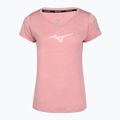 Dámské běžecké tričko Mizuno Core Runbird Tee rose elegance