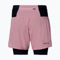 Dámské běžecké šortky Mizuno Trail Multipocket 2in1 rose elegance 2