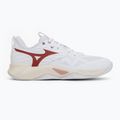 Dámské volejbalové boty Mizuno Wave Momentum Pro white/rose elegance/lava falls 2