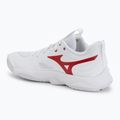 Dámské volejbalové boty Mizuno Wave Momentum Elite white/rose elegance/lava falls 3